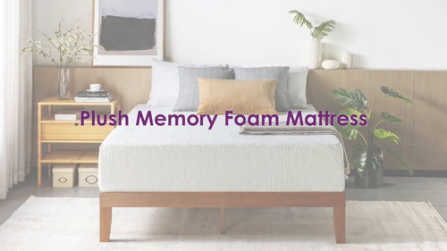 Wayfair sleep plush memory foam mattress on sale wayfair sleep mattress